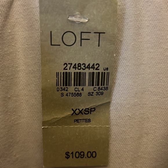 NWT LOFT PETITE Drawstring Utility Jacket - Picture 11 of 12